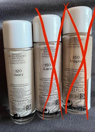 💛тоналка shiseido revitalessence тональна основа для обличчя   skin glow foundation spf 30