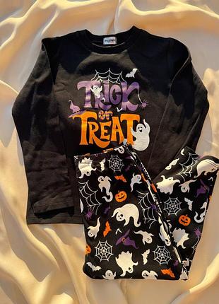 Дитяча піжама tezenis «хелловін / trick or treat» 128-134 см (8-9 років)