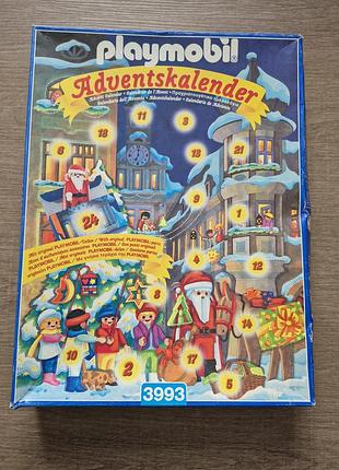 Вінтажний різдвяний адвент-календар playmobil під артикулом 3993