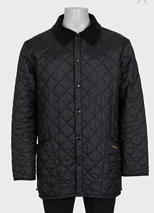 Оригінальна чоловіча куртка barbour liddesdale quilted jacket, чорна, розмір l, дуже гарний стан. 6