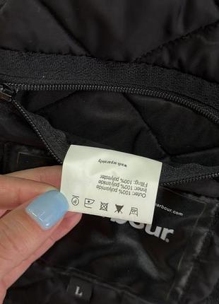 Оригінальна чоловіча куртка barbour liddesdale quilted jacket, чорна, розмір l, дуже гарний стан. 5
