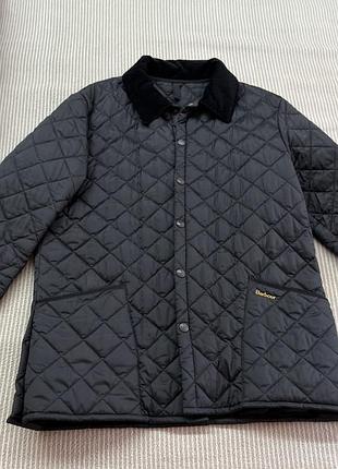 Оригінальна чоловіча куртка barbour liddesdale quilted jacket, чорна, розмір l, дуже гарний стан.
