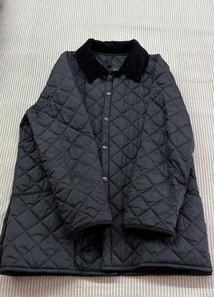 Оригінальна чоловіча куртка barbour liddesdale quilted jacket, чорна, розмір l, дуже гарний стан. 9