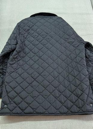 Оригінальна чоловіча куртка barbour liddesdale quilted jacket, чорна, розмір l, дуже гарний стан. 8