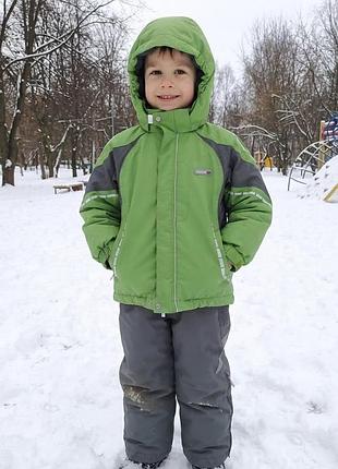 Зимний разделительный мембранный (reimatec) костюм reima (куртка и полукомбинезон) 110 см
