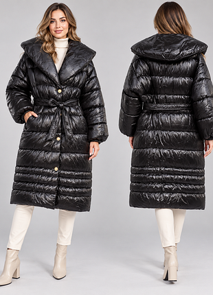 Легке пальто пуховик oversize