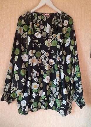 Блуза в размере plus size 58-60