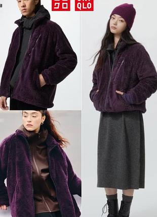 Флісова куртка uniqlo, модель унісекс