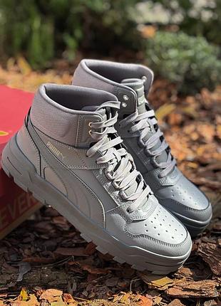 Черевики puma rebound abrupt grey 397468-02 3