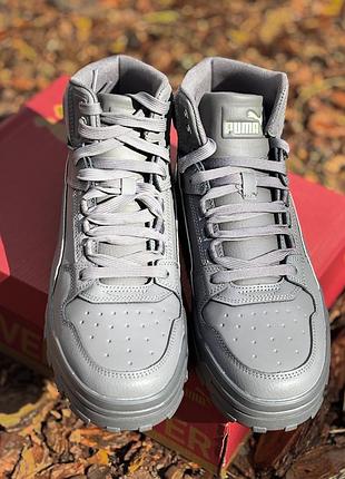 Черевики puma rebound abrupt grey 397468-02 9