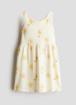 Детское платье сарафан цветы h&amp;m на девочку 20105