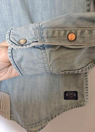 Джинсова сорочка scotch&amp;soda 4