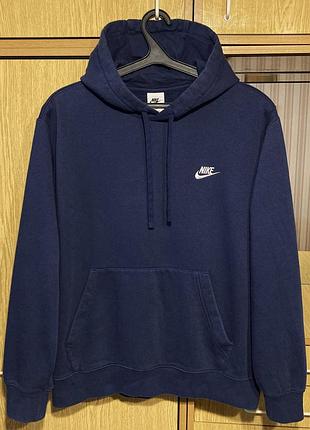 Худи на флисе nike m nsw club hoodie po bb.оригинал.