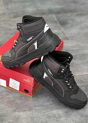 Черевики puma rebound abrupt open road ii black 397469-01