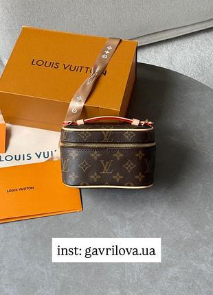 Сумочка nice nano vanity case monogram canvas 😍