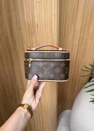 Сумочка nice nano vanity case monogram canvas 😍 3