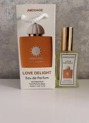Парфуми жіночі amouage love delight, 50 мл, сумка. в стилі бренду