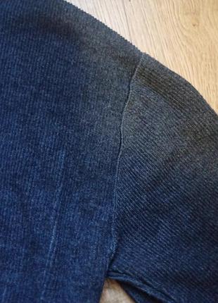 Укорочений кардиган zara в рубчик, s 4