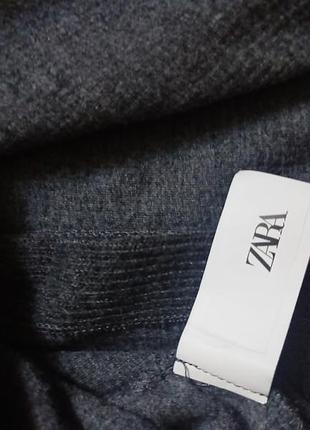 Укорочений кардиган zara в рубчик, s 5