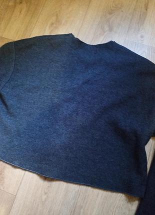 Укорочений кардиган zara в рубчик, s 6
