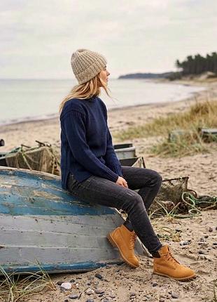 Традиційний вінтажний светр гернсі traditional guernsey jumper від le tricoteur автентичний культовий британський светр розмір s-m