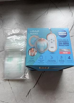 Canpol babies hands free soft shell молоковідсмоктувач