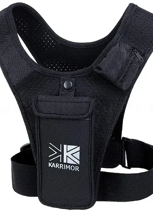 Нагрудная сумка-жилет для бега и спорта karrimor (karrimor running vest phone holder)