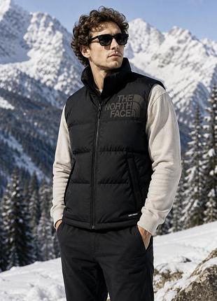 Чоловічя пухова жилетка the north face