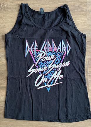 Def leppard pour some sugar on me майка жіночий l