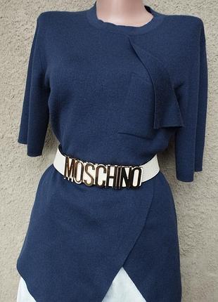 Кожаный ремень moschino