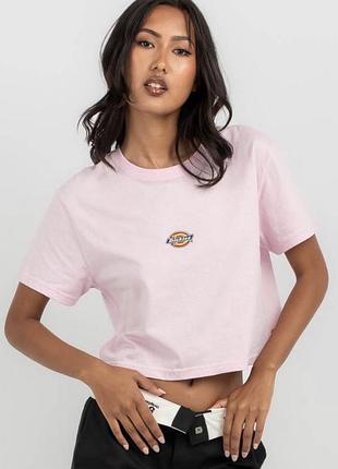 Футболка dickies classic logo t-shirt m, оригінал, брендовий одяг, чоловіча футболка, streetwear, casual, workwear, короткий рукав, стан нової