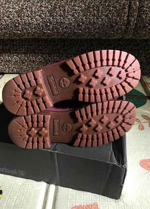 Черевики timberland tb0a1sgj бордо 6