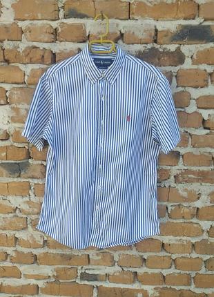 Рубашка polo ralph lauren с коротким рукавом