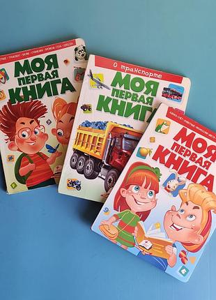 Комплект книг серии "моя первая книга"