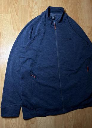 Чоловіча вафельна флісова кофта rab nexus jacket хл 3