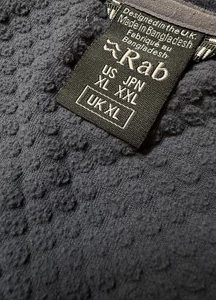 Чоловіча вафельна флісова кофта rab nexus jacket хл 6