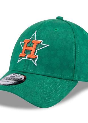 Houston astros new era st. patrick's day 39thirty flex hat - kelly green   size l/xl