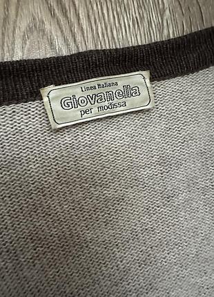 Шерстяний кардиган giovanella per modissa 3