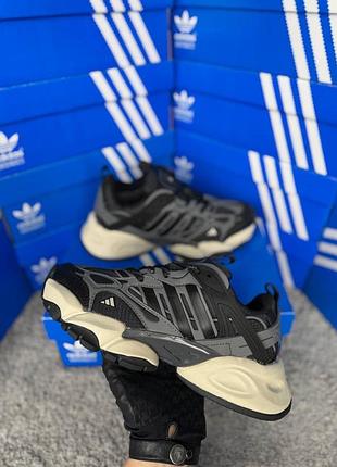 Водонепроникні кросівки adidas xlg runner deluxe gtx grey black beige