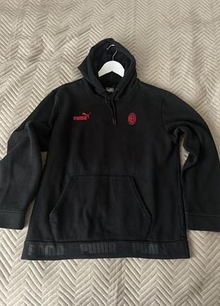 Світшот чоловічий puma x milan чорний