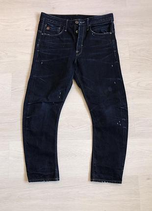 Вінтажні джинси g-star raw type 3d вільного крою