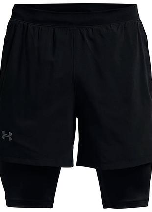 Шорти under armour ua m launch sw 5 2n1 short 1372631-001