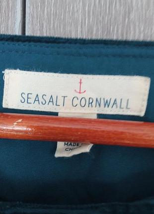 Сарафан теплий смарагдового кольору.seasalt cornwall. 3