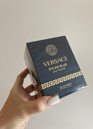 Дуже шлейфові парфуми versace dylan blue парфюм жіночий аромат