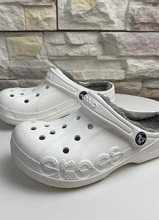 Дитячі сабо  crocs baya lined clog