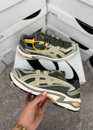 Водонепроникні кросівки asics gel-preleus gtx khaki beige