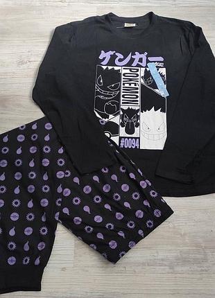 Пижама мужская primark pokemon теплая в размерах