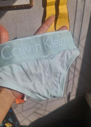 Трусики жіночі calvin klein м'ятні