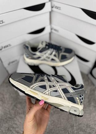 Водонепроникні кросівки asics gel-kahana gtx 8 grey white