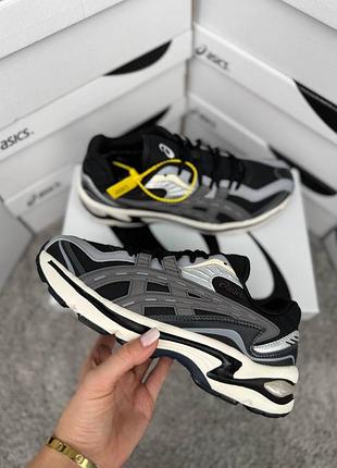 Водонепроникні кросівки asics gel-preleus gtx black grey silver
